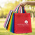 Custom Eco Savings Non-Woven Tote - Lifestyle View 