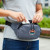 Custom Everywhere Belt Bag RPET - Cool Gray Lifestyle View 