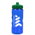 Custom Screw Top Small Water bottle - Translucent blue