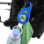 Custom Clipper Towel & Bottle Holder - Blue Lifestyle