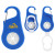 Custom Clipper Towel & Bottle Holder - Blue