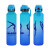Custom Chroma 27 oz Tritan Bottle with Snap-Top Lid & Carabiner - Blue