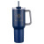 Custom Novo Combo 20 oz Vacuum Insulated Stainless Steel Mug and Screw-On 12 oz Can Cooler - Navy blue