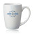 Custom 10 oz Marble Glaze Ceramic Mugs - Blue