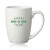 Custom 10 oz Marble Glaze Ceramic Mugs - Green 