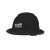 Custom The Judge 6-point Ratchet Type I Full Brim Hard Hat - Black 