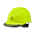Custom Hypeman 6-point Ratchet Vented Type I Cap Style Hard Hat - Hi-Vis Lime 