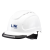 Custom Hypeman 6-point Ratchet Type I Cap Style Hard Hat - White 