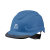 Custom Hypeman 6-point Ratchet Type I Cap Style Hard Hat - Blue 
