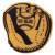 Custom 14" Baseball Glove Foam Mitt - Bright gold