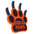 Custom Foam Mitt - 14" Four Talon Paw - Orange