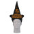 Custom 18" Foam Witch Hat Visor - Black