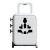 Custom Xoopar Luggie World Travel Adapter - Front View 