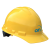 Custom Granite Cap Style Hard Hats - Side View 