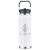 Custom Senago 30 oz Vacuum Insulated Stainless Steel Bottle with Build-in Straw - White