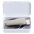Custom On-The-Go Collapsible Cutlery Set - White/bamboo Inside View 