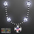Custom LED Soccer Beads, Flag on Soccer Ball Medallion