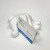 Custom Hands Down Ceramic Card Holder - White in use