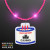 Custom Steady LED Pink Beads with Cake Medallion, No-Flash Necklace