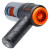 Custom Dynamo Rechargeable Portable Vacuum Cleaner - Back View