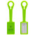 Custom Silicone Luggage Tag - Lime green