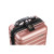 Custom Silicone Luggage Tag - Black In Use