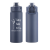 Custom Eden 30 oz Eco-Friendly Recycled Stainless Steel Bottle - Nightfall Blue 