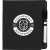 Custom White Board & Sticky Note Pad Set - Black