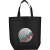 Custom Challenger Non-Woven Shopper Tote - Black