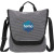 Custom Dover Recycled Messenger Bag - Gray