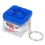 Custom Push Pop Charging Cable with Keyring & Screen Cleaner - Royal Blue 