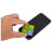 Custom Push Pop Charging Cable with Keyring & Screen Cleaner - Rainbow Lifestyle View 
