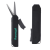 Custom Slim Trim Folding Travel Scissors - Black 