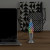 Custom Groovy Glitter Lamp USB Mood Light - lifestyle View 
