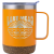 Custom Saratoga Cork Bottom Brite Mug 12 oz - Orange 