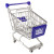 Custom Mini Shopping Cart - Blue/silver