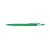 Custom Preston Ballpoint Pen With Translucent Barrel & Silver Clip Click Pen - Green 