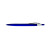 Custom Preston Ballpoint Pen With Translucent Barrel & Silver Clip Click Pen - Blue 