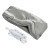 Custom Comfort Logic Eye Mask Heating Wrap - Gray With USB Wire View 