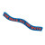Custom 20" x 2" Wavey Foam Noodle - Columbia Blue