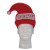 Custom 14" Foam Santa/Elf Visor - Red