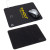 Custom Acadia rPET Mouse Pad with 15 W Wireless Charger - Black Front View 