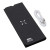 Custom Acadia rPET Mouse Pad with 15 W Wireless Charger - Black With USB wire View 