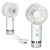 Custom Best Buddy Tools Spritz Handheld Rechargeable Misting Fan - White Front View 