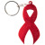 Custom Awareness Ribbon Opener Keychain - Red