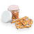 Custom 4 oz Jar of Mini Pretzel Sticks