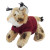 Custom 12" Bobby Bobcat With Imprinted Shirt