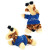 Custom 8" Gigi Giraffe With T-Shirt and ONE Color Imprint