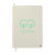 Custom Karst Stone Paper 5.5" x 8.5" Hard Cover Notebook - Beige