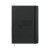 Custom Karst Stone Paper 5.5" x 8.5" Soft Cover Notebook Black